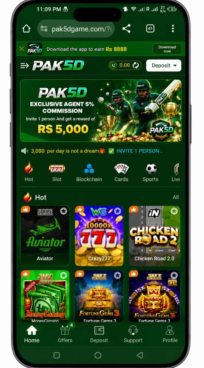 Pak5d Game